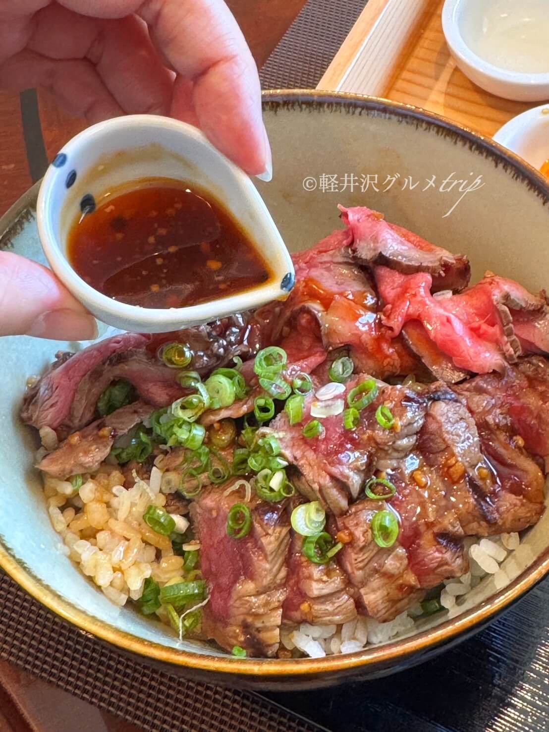 実食《Ogiyoshi十十》ホテルベルリネッタ軽井沢で蓼科牛もも肉のローストビーフ＆ステーキ（軽井沢グルメtrip）