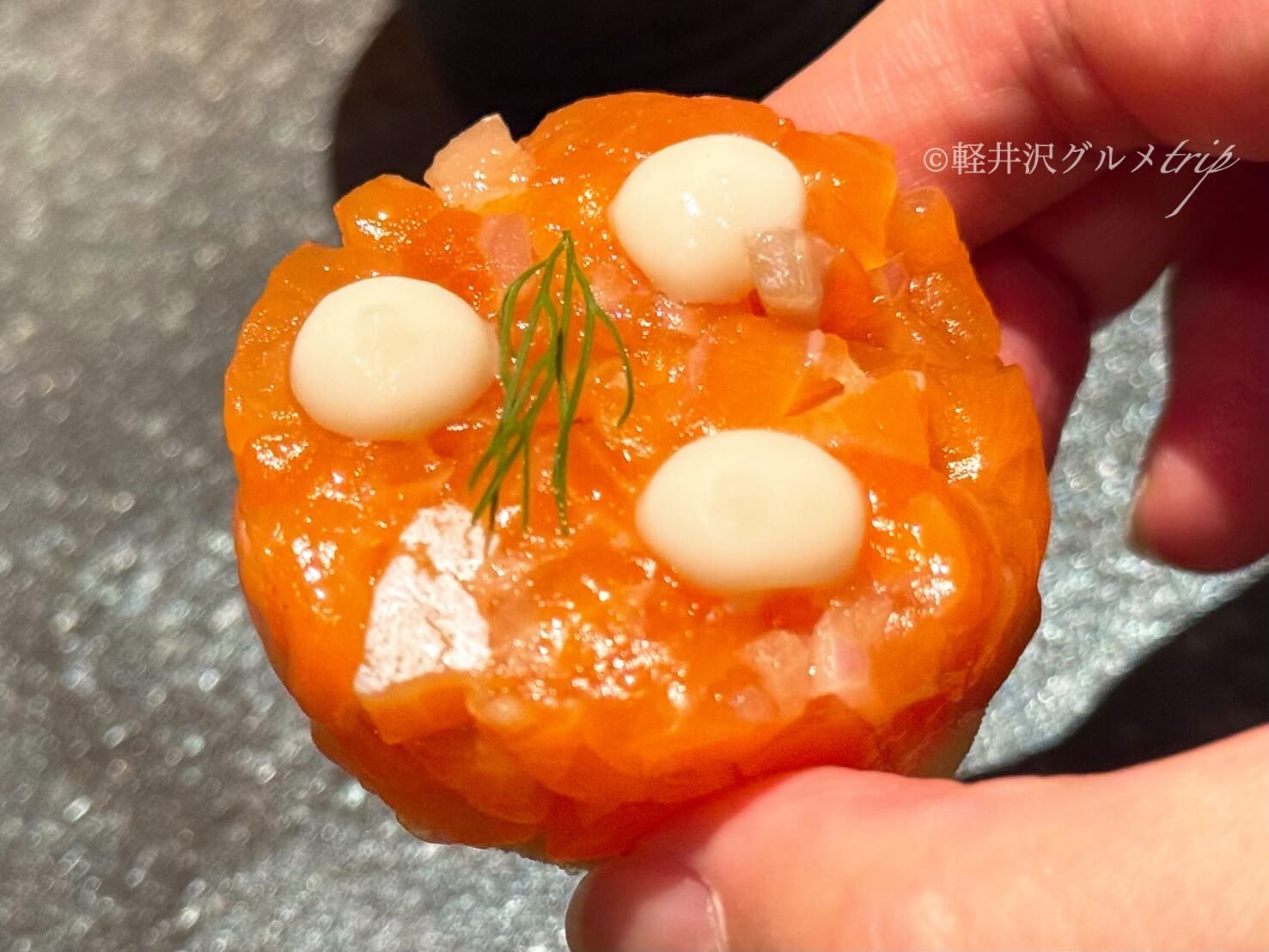 実食《TRATTORIA CREATTA 軽井沢》ディナーコースのメニュー紹介！石窯ローストや信州サーモンにパスタ