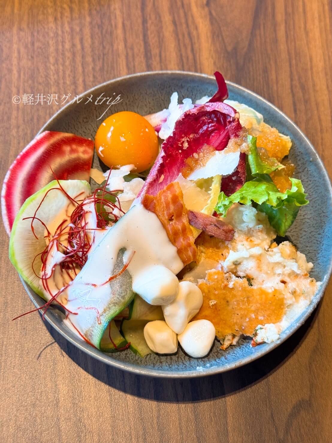 実食《グランディスタイル 旧軽井沢 ホテル＆リゾート》朝食ハーフビュッフェ！選べるスープ＆メインも！