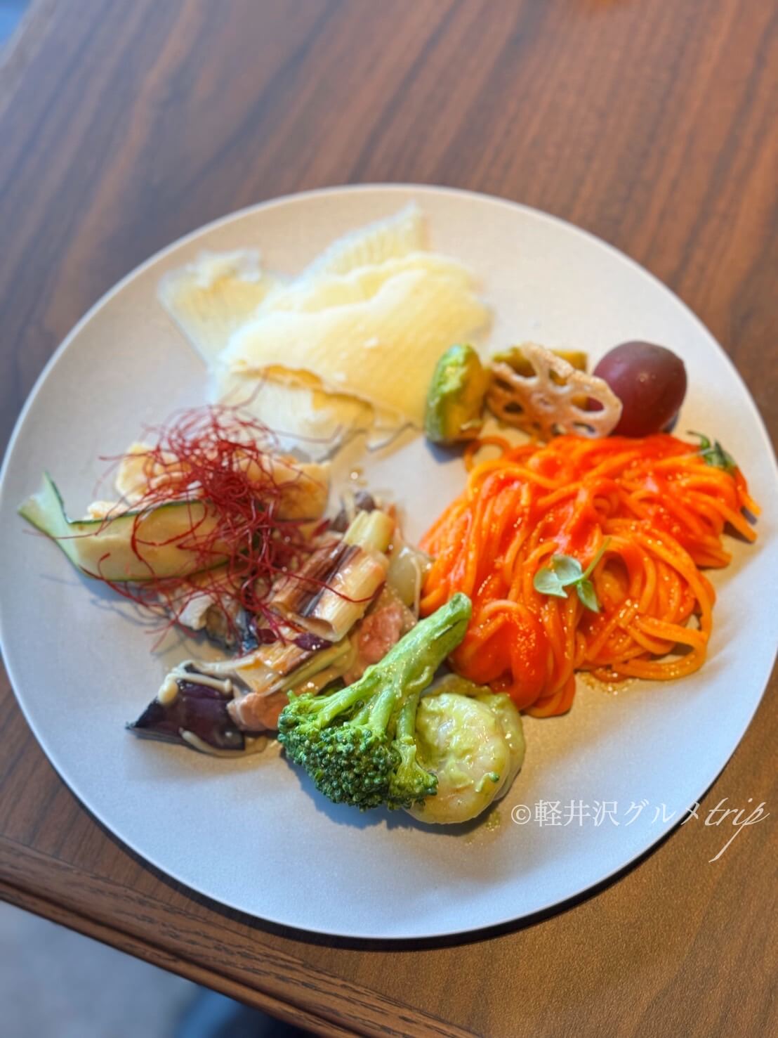 実食《グランディスタイル 旧軽井沢 ホテル＆リゾート》朝食ハーフビュッフェ！選べるスープ＆メインも！