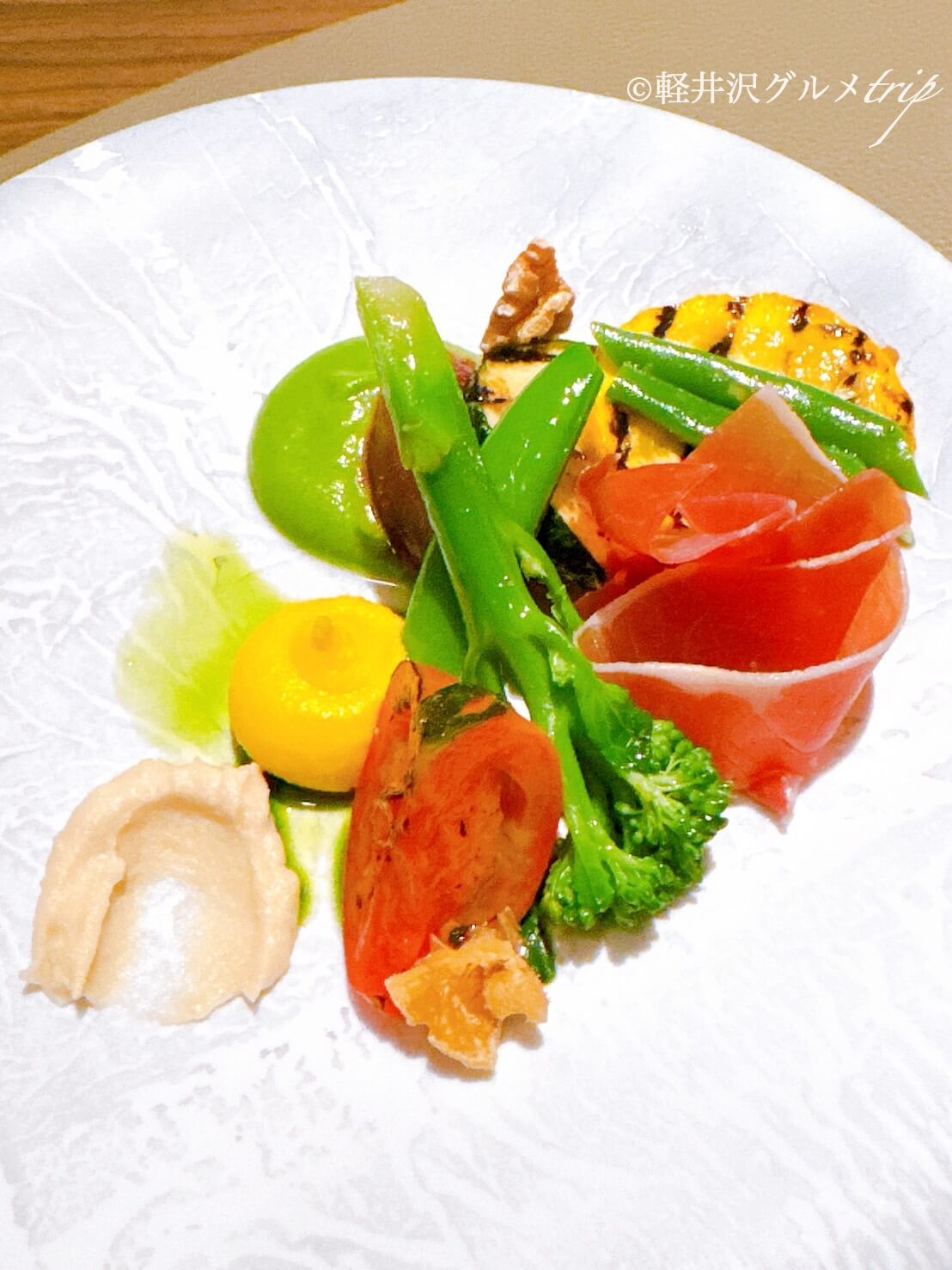 実食《TRATTORIA CREATTA 軽井沢》ディナーコースのメニュー紹介！石窯ローストや信州サーモンにパスタ